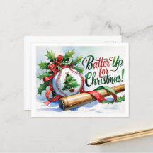 野球クリスマステーマ