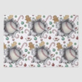 野球クリスマスホリデーギフト 薄葉紙 (正面)