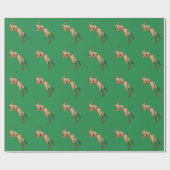 野球クリスマスラッピング紙 ラッピングペーパー (フラット)