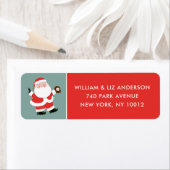 野球クリスマスラベル ラベル (インサイチュ)