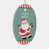 野球クリスマス記念パーティー セラミックオーナメント (右)