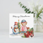 野球クリスマス シーズンカード (スタンド正面)