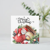 野球クリスマス シーズンカード (スタンド正面)