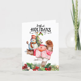 野球クリスマス シーズンカード