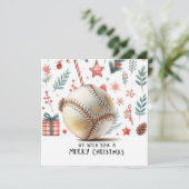 野球クリスマス シーズンカード (スタンド正面)