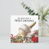 野球クリスマス シーズンカード (スタンド正面)