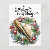 野球クリスマス シーズンポストカード (正面)