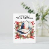 野球クリスマス シーズンポストカード (スタンド正面)