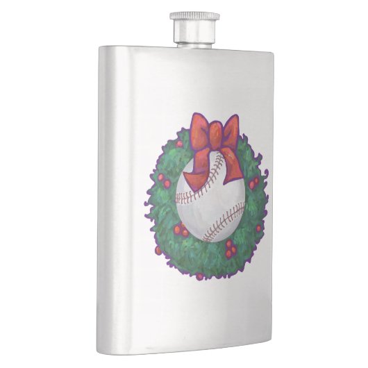 野球クリスマス フラスク (右)