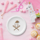 野球クリスマス ペーパープレート (パーティー)