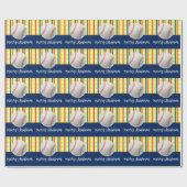 野球クリスマス ラッピングペーパー (フラット)