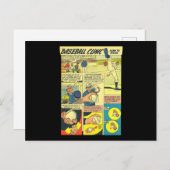 野球クリニック漫画ブックのピッチ方法 ポストカード (正面/裏面)