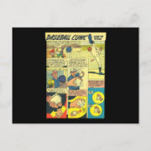 野球クリニック漫画ブックのピッチ方法 ポストカード (正面)