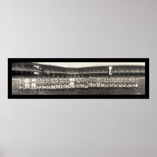 野球クリーブランド写真1910 ポスター (正面)