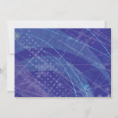 野球クレイズバーバルミツワー招待状 招待状 (裏面)