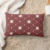 野球クールスター枕 ランバークッション (ブランケット)