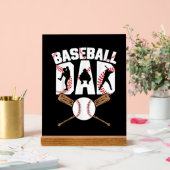野球クールスポーツパパワードアート アクリルサイン (ウェディング)