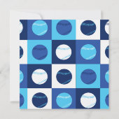 野球クールバーバルミツワー招待状 招待状 (裏面)