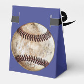 野球グッディバッグのテキストとチームカラー フェイバーボックス (裏面サイド)