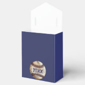 野球グッディバッグのテキストとチームカラー フェイバーボックス (オープン)