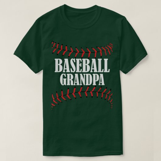 野球グランドパTベースボール祖父 Tシャツ (デザイン正面)