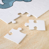 野球グローブでバニー ジグソーパズル (側面)