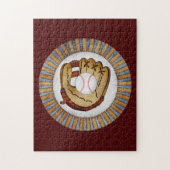 野球グローブジグソーパズル – スポーツテーマゲーム ジグソーパズル (縦)