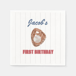 野球グローブナプキン スタンダードカクテルナプキン