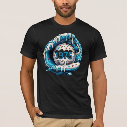 野球グローブ アイスクリーム スプリンクルズ Tシャツ (正面)