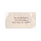 野球グローブ ラベル (正面)