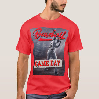野球ゲームの日少年 Tシャツ