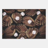 野球コレクション ラッピングペーパーシート (正面3)