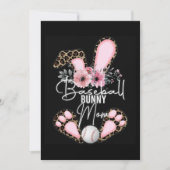 野球コーチのための野球ユーモアデザイン362 招待状 (正面)