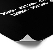 野球コーチのギフトのシーズン終了 ポスター (角)