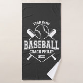 野球コーチのチーム母プレーヤーチームのギフト バスタオル (バスタオル)