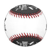 野球コーチのチーム母プレーヤーチームのギフト 野球ボール (正面)