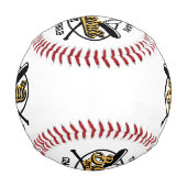 野球コーチのチーム母プレーヤーチームのギフト 野球ボール (正面)