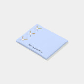 野球コーチはパーソナライズされたこうもりブルーを渡った ポストイット (アングル)