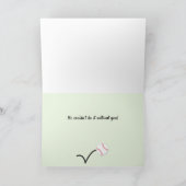 野球コーチカスタムイニシャル サンキューカード (内部)