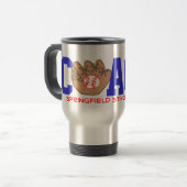 野球コーチギフトマグカップ トラベルマグ (正面左)