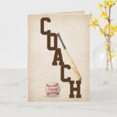 野球コーチサンキューカード カード (黄色い花)