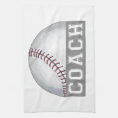 野球コーチ キッチンタオル (縦)