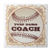 野球コーチ タイル (正面)