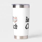 野球コーチ 保温保冷タンブラー (右面)