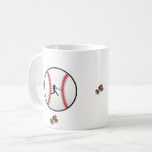 野球コーヒーマグ コーヒーマグカップ (正面左)