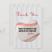 野球サンキューカード サンキューカード (正面/裏面)