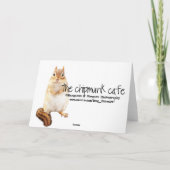 野球サンキューカード サンキューカード (裏面)