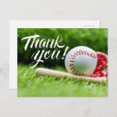 野球サンキューカード ポストカード (正面/裏面)