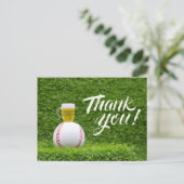 野球サンキューカード ポストカード (スタンド正面)