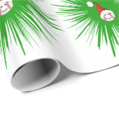 野球サンタ ラッピングペーパー (ロールコーナー)